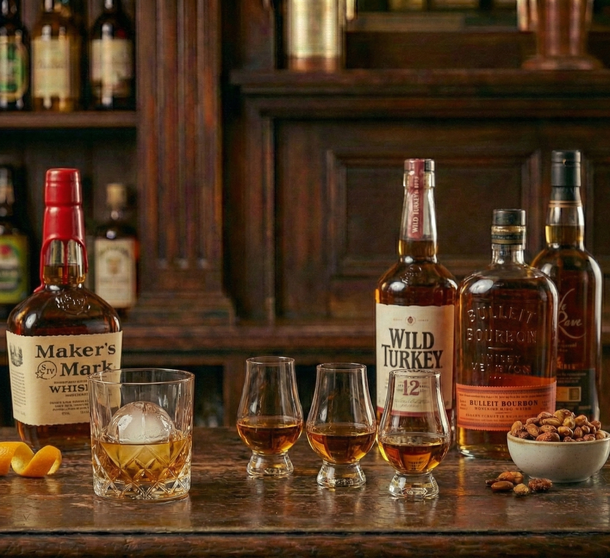 BOURBON VİSKİLER 5CL