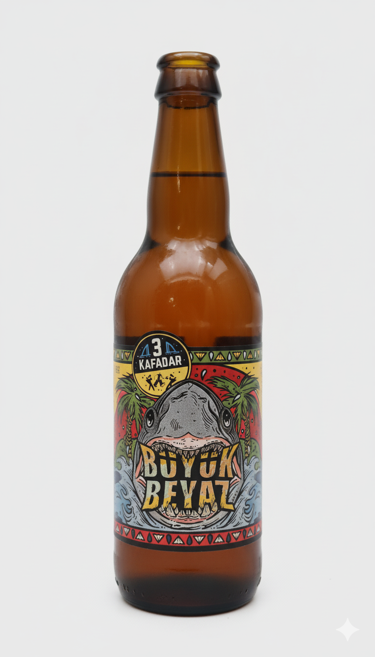 3 Kafadar Büyük Beyaz 33cl 3 Kafadar Büyük Beyaz 33cl