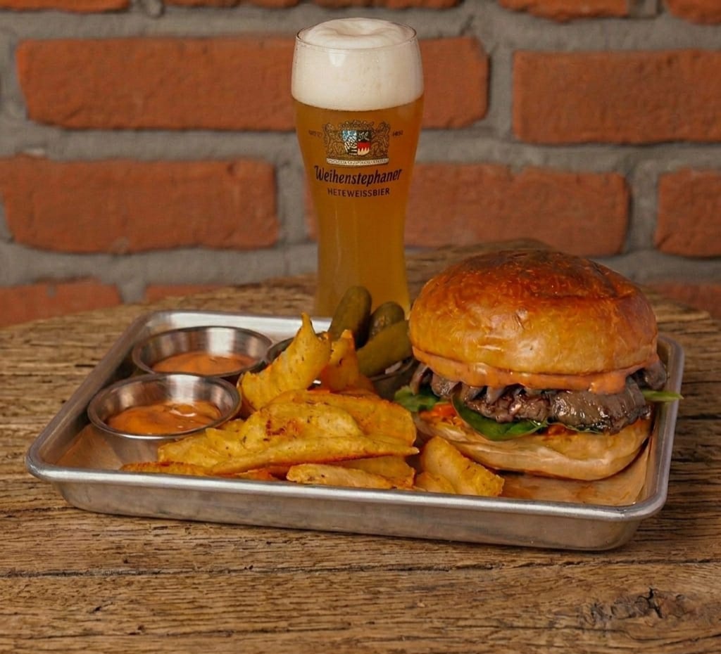 Belfast Burger & Weıhenstephaner 50CL