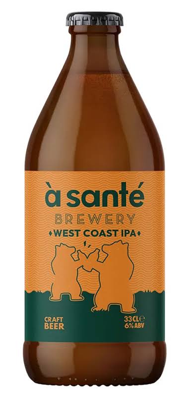à santé West coast ipa 33cl 